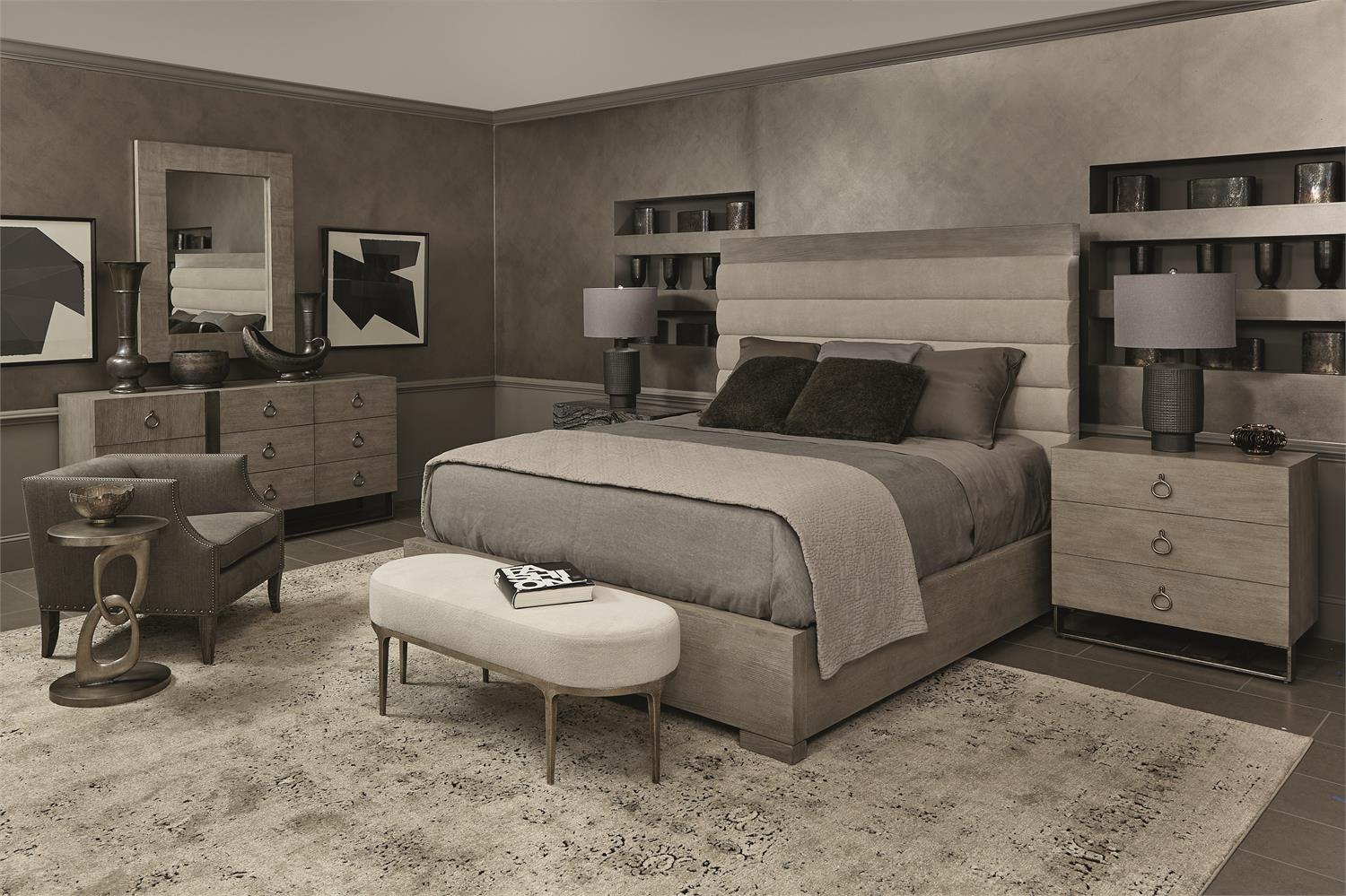 Linea Panel Bed Queen