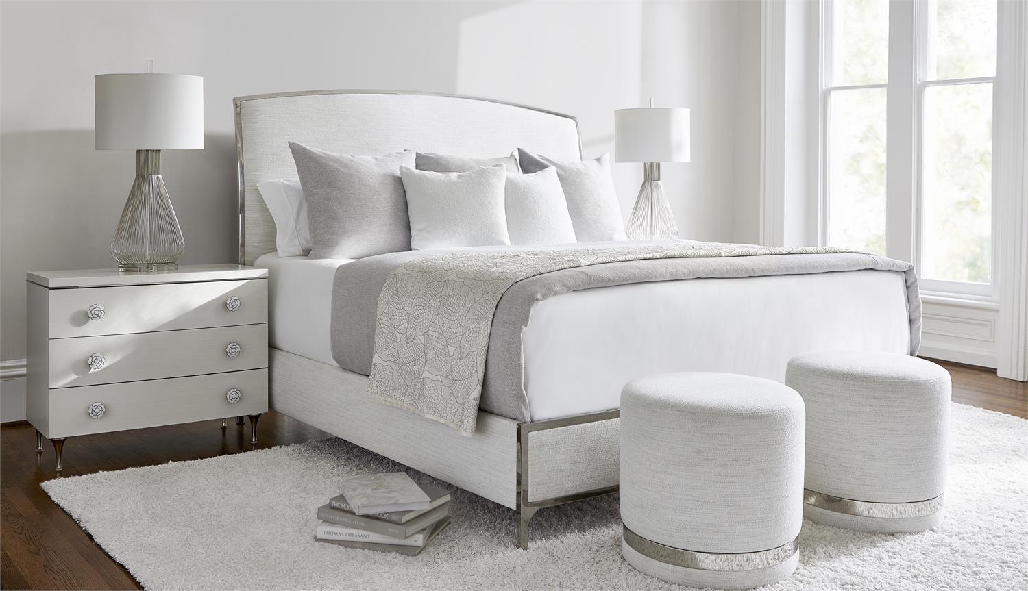 Silhouette Panel Bed King