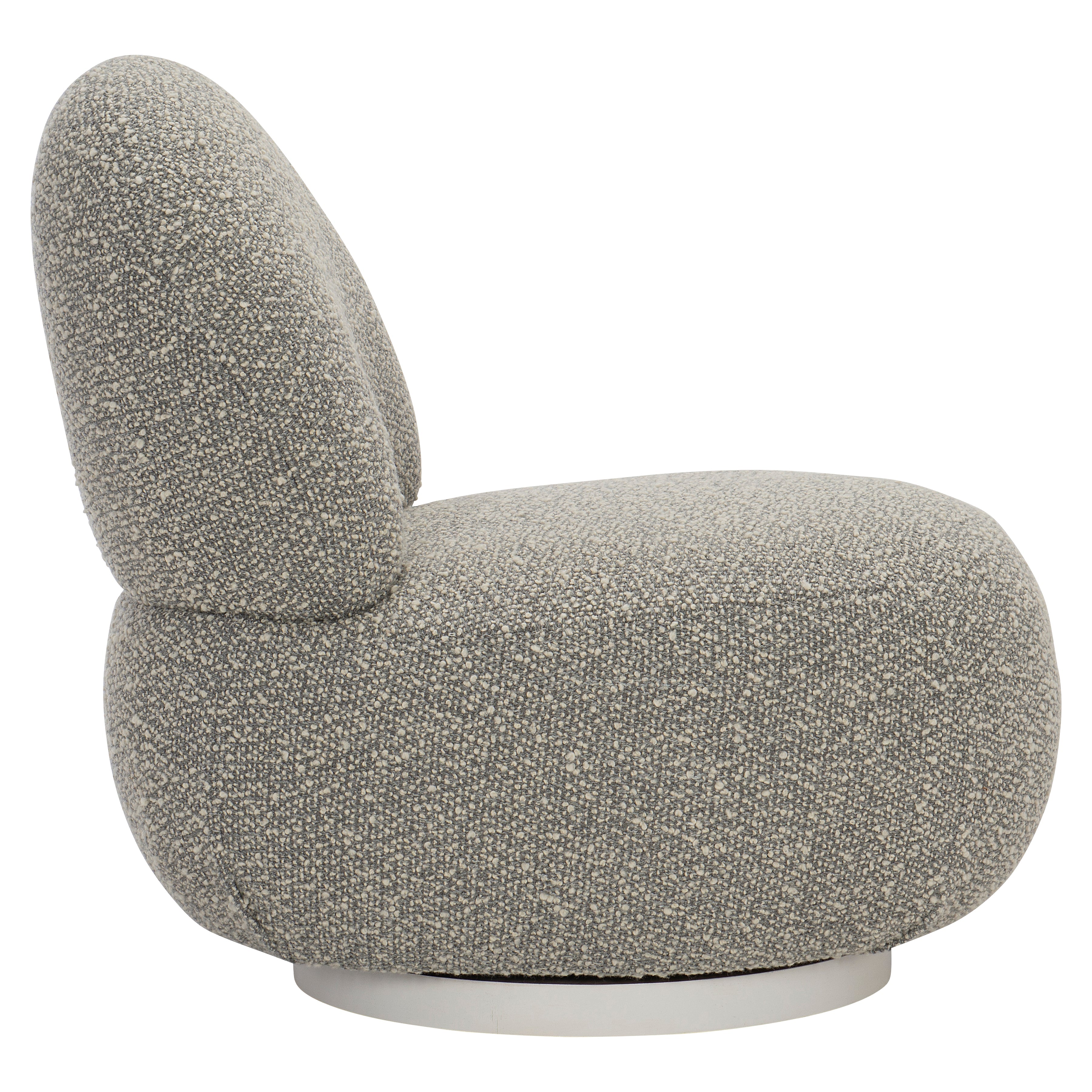 Lulu Fabric Swivel Chair