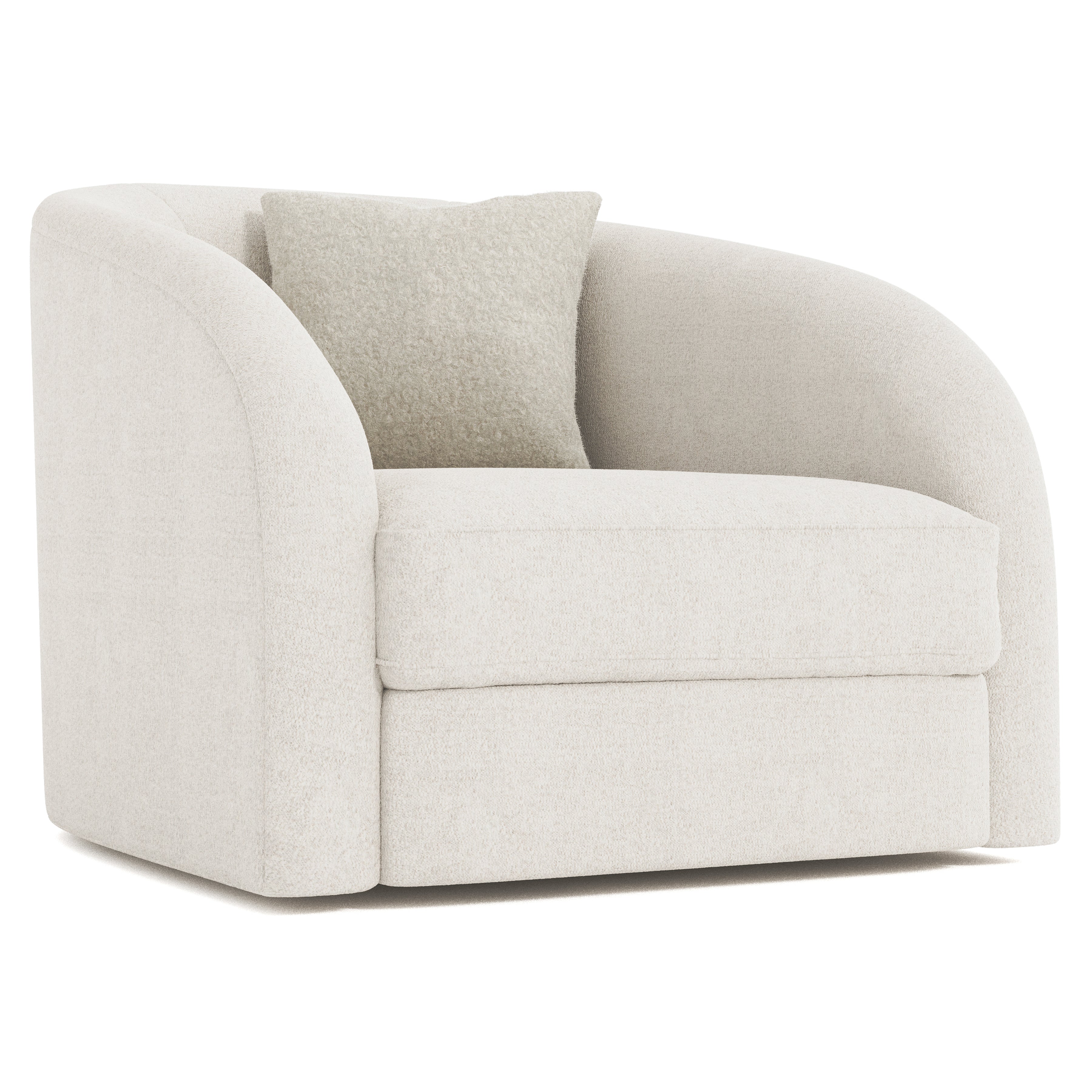 Terra Fabric Swivel Chair