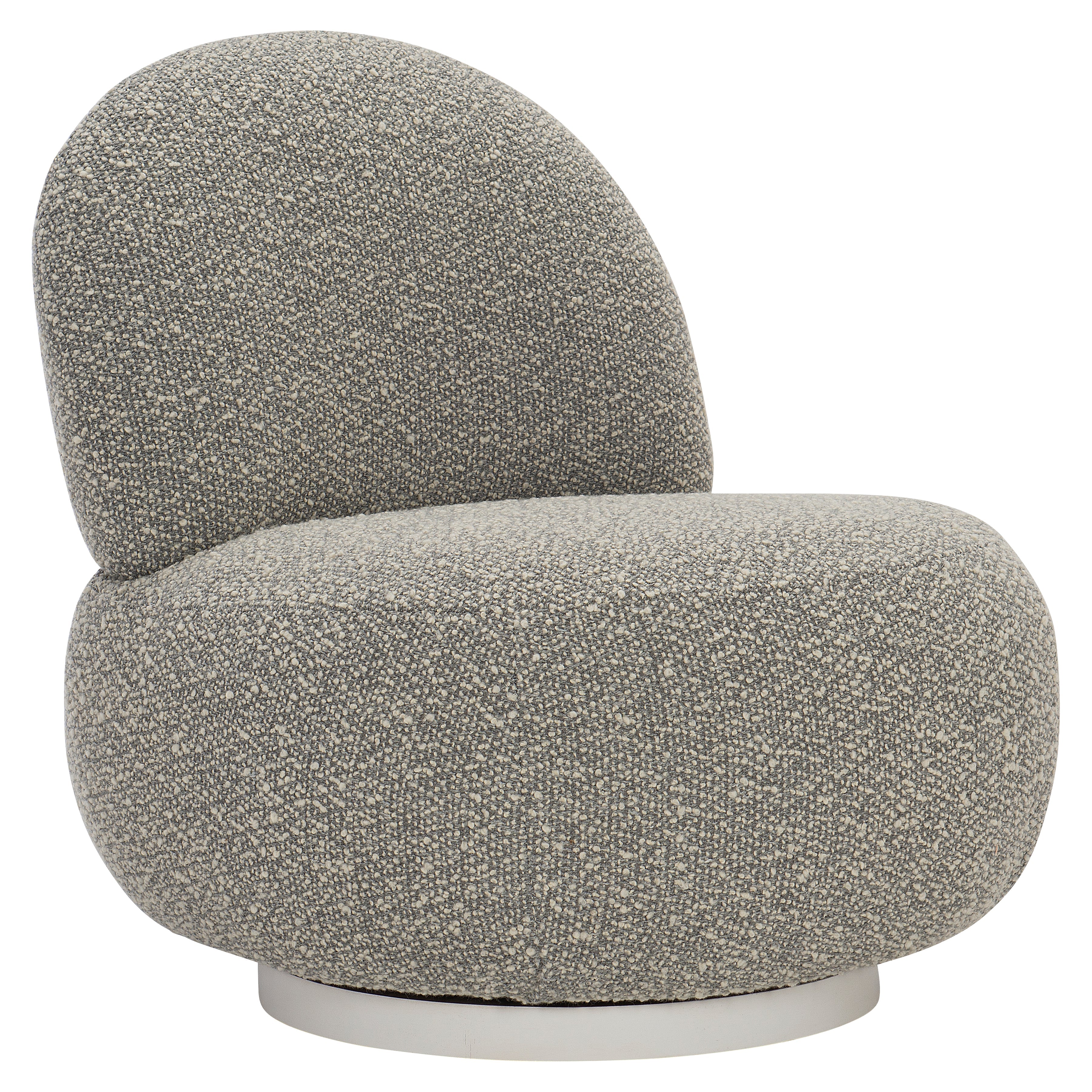 Lulu Fabric Swivel Chair