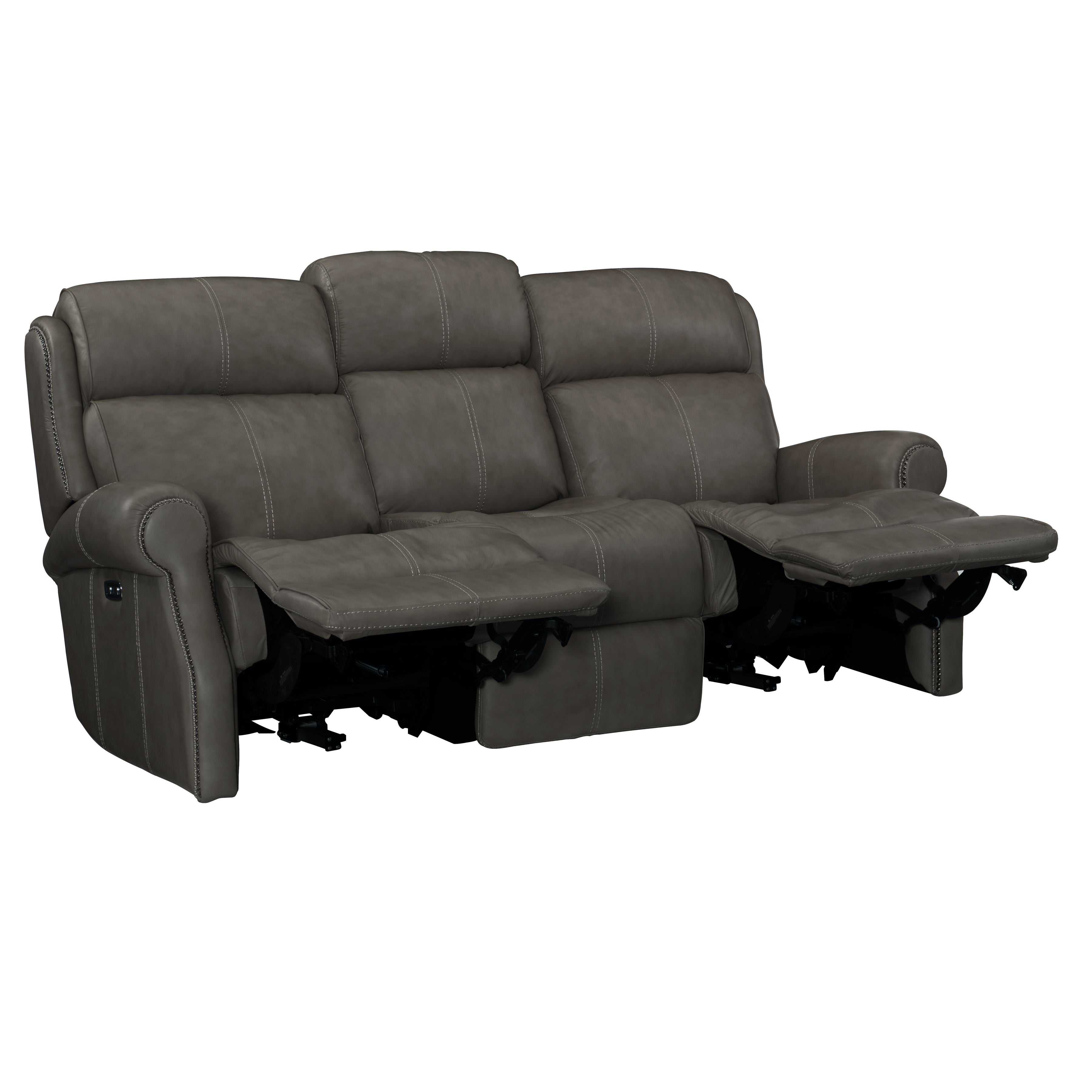 McGwire Leather Power Motion Sofa